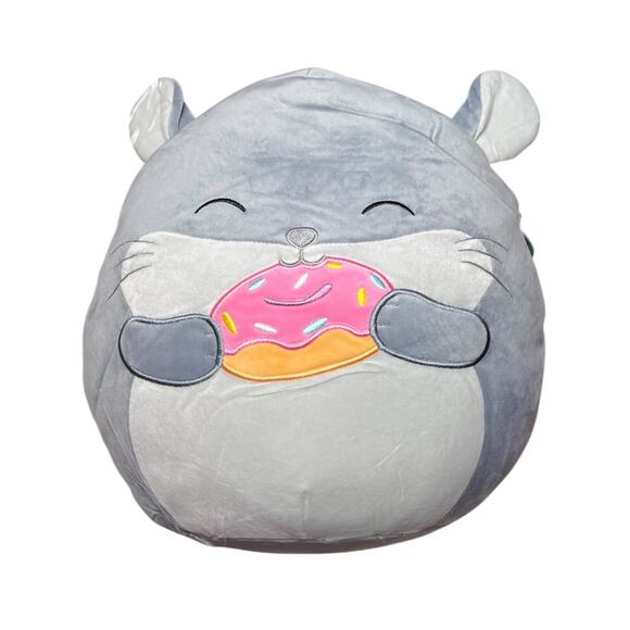 Squishmallows Camilo the Chinchilla with Donut 12" Plush - Picture 1 of 3